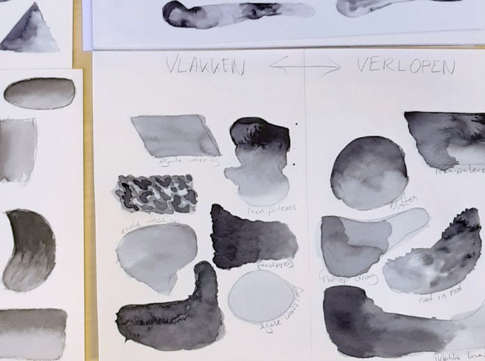 vlakkenoefening-aquarel